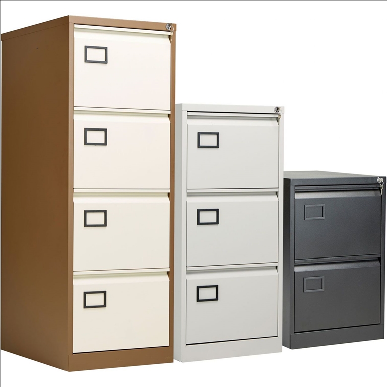 Bisley Contract Foolscap 2 Drawer Filing Cabinet