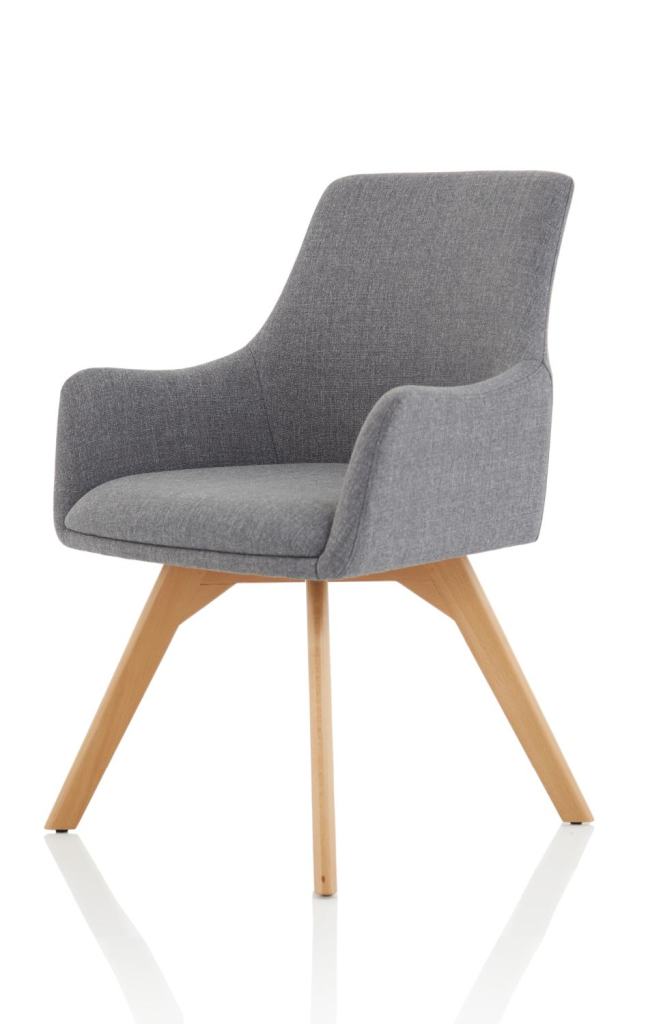 Carmen Wooden Leg Chair