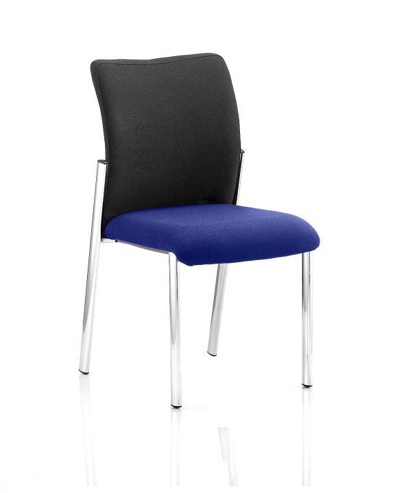 Academy Black Fabric Back Bespoke Colour Seat With/Without Arms 