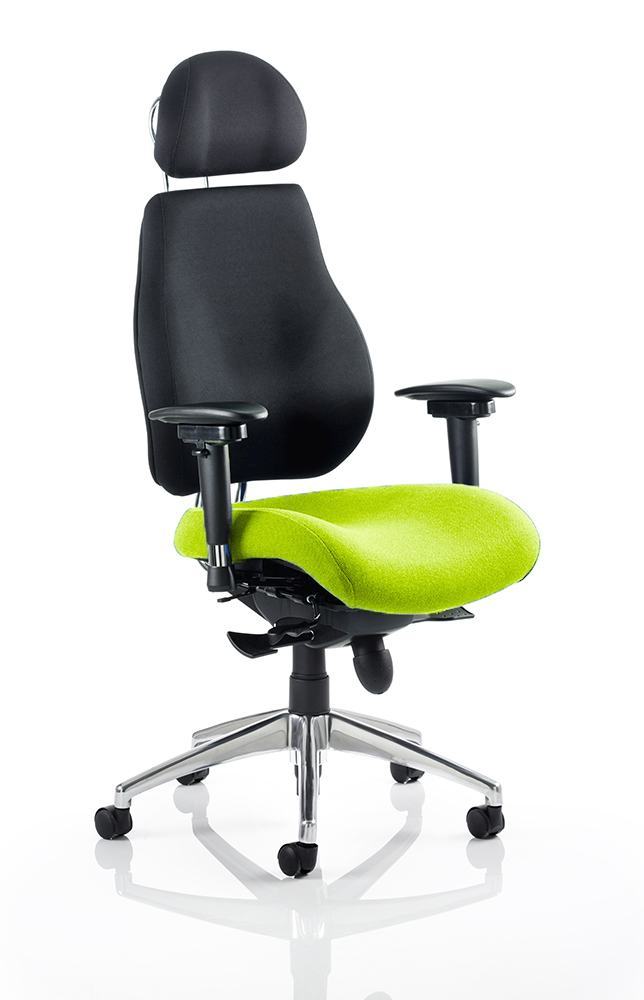 Chiro Plus Ultimate Bespoke Colour chair With Headrest