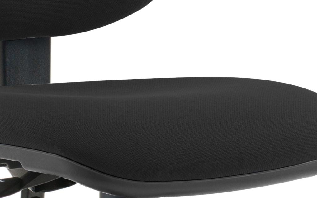 Eclipse Plus II Lever Task Fabric Operator Chair With/Without Arms