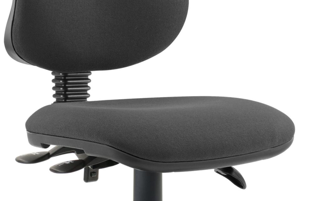 Eclipse Plus III Lever Task Fabric Operator Chair With/Without Arms